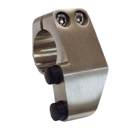 Orca Hardware Stop for Round Track Top Mount Hanger, Right, SS Stainless Steel Finish RDTMR-STOP-SS